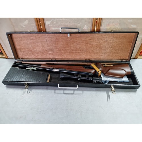 54A - Good quality .177 Walther LGU Air rifle by Carl Walther. The Air rifle comes complete with a Butler ... 