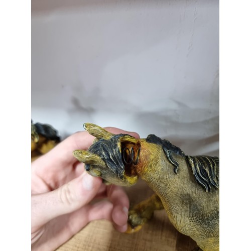 32 - Quantity of 6x Sealmark horse comical ornaments in resin all with bobble heads, all in good order. l... 