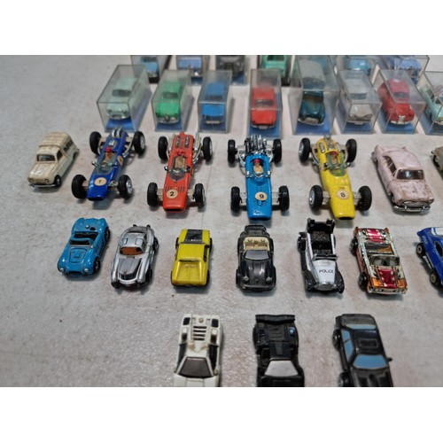 69 - Large quantity of rare collectable vehicles of various brands inc 15x cased Norev vehicles, 12x coll... 
