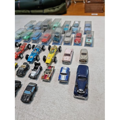 69 - Large quantity of rare collectable vehicles of various brands inc 15x cased Norev vehicles, 12x coll... 