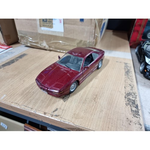 72 - Collection of diecast vehicles inc a boxed Mira Lamborghini Diablo 1/18 scale, a boxed Maisto Mclare... 
