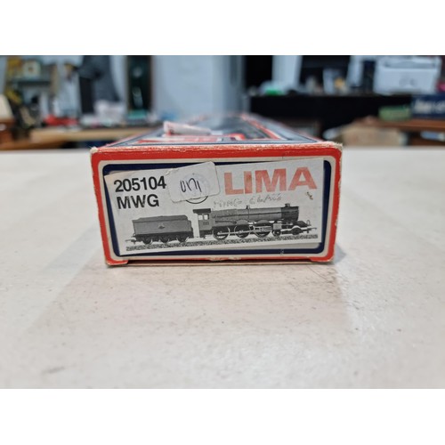 78 - Boxed Lima 205104 00 gauge King Charles II locomotive and tender in rare experimental blue livery wi... 