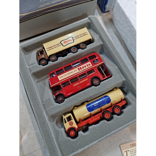 82 - Model railways 00 gauge 1/76 scale, three EFE limited edition die-cast model sets, each set contains... 