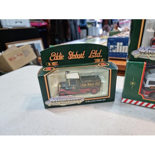 86 - 11x boxed Eddie Stobart die cast models all new in boxes, inc 6x Days gone models, 4x Motoring Memor... 