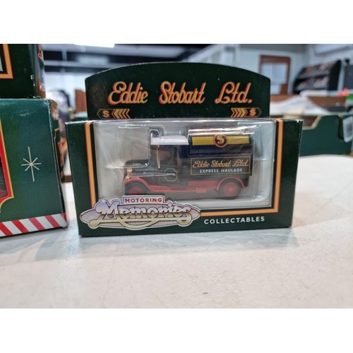 86 - 11x boxed Eddie Stobart die cast models all new in boxes, inc 6x Days gone models, 4x Motoring Memor... 