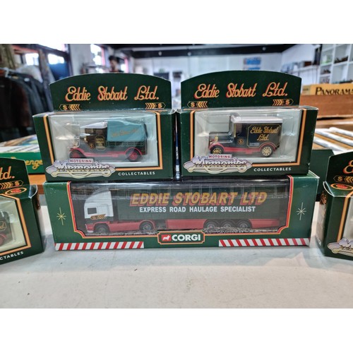 86 - 11x boxed Eddie Stobart die cast models all new in boxes, inc 6x Days gone models, 4x Motoring Memor... 