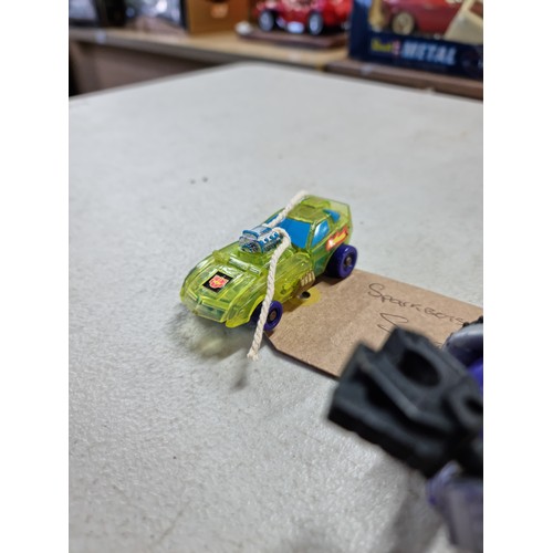 95 - A quantity of various collectable vintage action figures, some having a transforming action, to incl... 