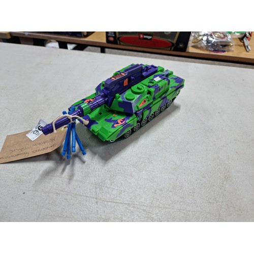 96 - Good quality fully transforming generation 2 megatron tank in good order