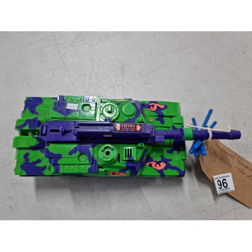 96 - Good quality fully transforming generation 2 megatron tank in good order