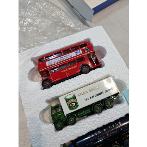 82 - Model railways 00 gauge 1/76 scale, three EFE limited edition die-cast model sets, each set contains... 