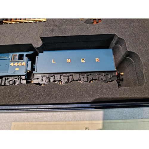 85 - An extremely rare brand new in box Hornby R3612 Mallard world speed record 80th anniversary presenta... 