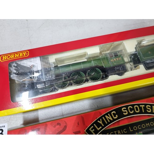 103 - A very rare as new boxed Hornby R3081, limited edition, class A3 flying Scotsman locomotive and tend... 