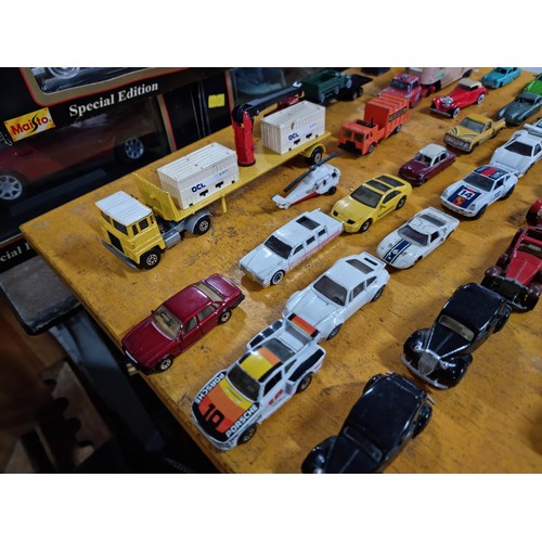 111 - A large collection of approx 48 Matchbox diecast vehicles. All are by Matchbox/Lesney which includes... 