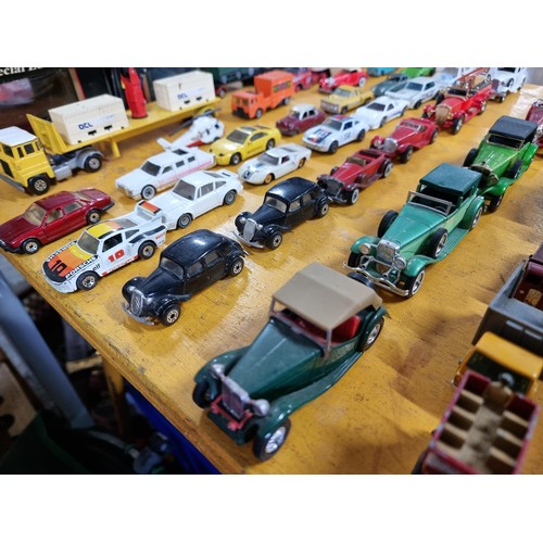 111 - A large collection of approx 48 Matchbox diecast vehicles. All are by Matchbox/Lesney which includes... 