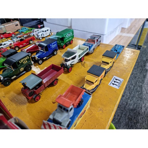 111 - A large collection of approx 48 Matchbox diecast vehicles. All are by Matchbox/Lesney which includes... 