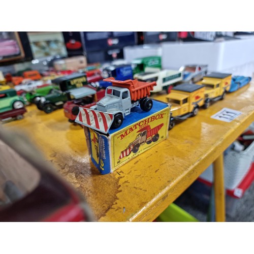 111 - A large collection of approx 48 Matchbox diecast vehicles. All are by Matchbox/Lesney which includes... 