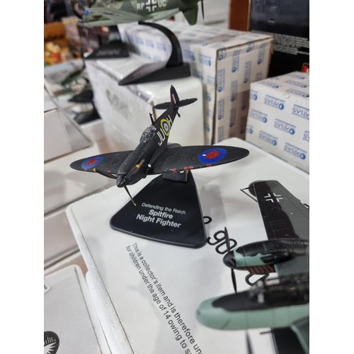 115 - A collection of 4x as new Atlas editions boxed diecast model aeroplanes from the WWII period, 2 diec... 