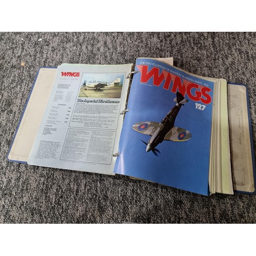 39 - Large quantity of magazines relating to flying inc flypast, mustang along with folders on aeroplane ... 