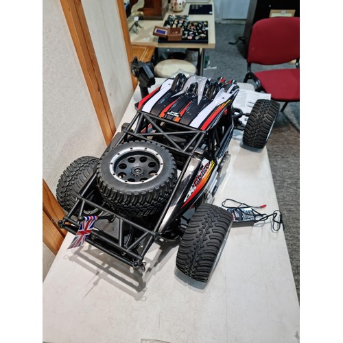 95 - A very good quality near as new FS Racing marauder 1:5 scale petrol powered RC dessert buggy (item n... 