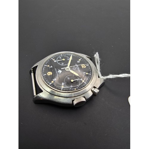 271 - Very rare good military watch by Lemania, Incabloc series 3, 6BB, 1967 with British military marks t... 