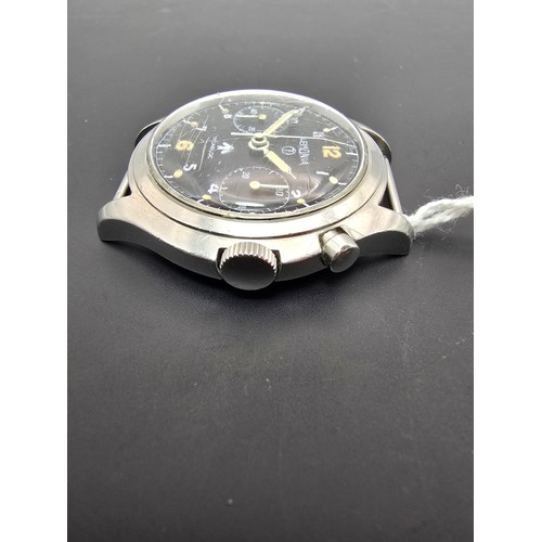 271 - Very rare good military watch by Lemania, Incabloc series 3, 6BB, 1967 with British military marks t... 