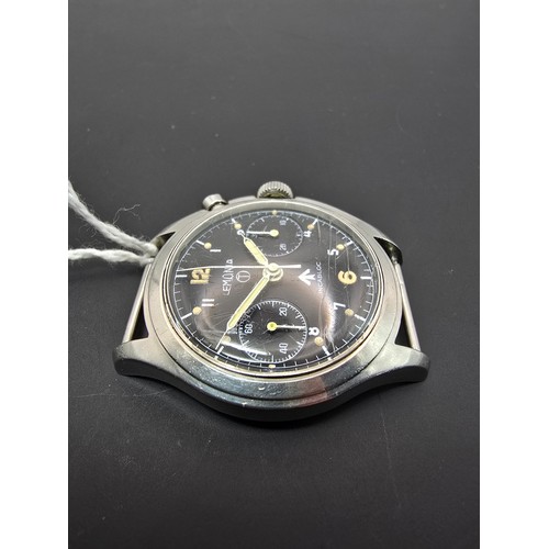 271 - Very rare good military watch by Lemania, Incabloc series 3, 6BB, 1967 with British military marks t... 