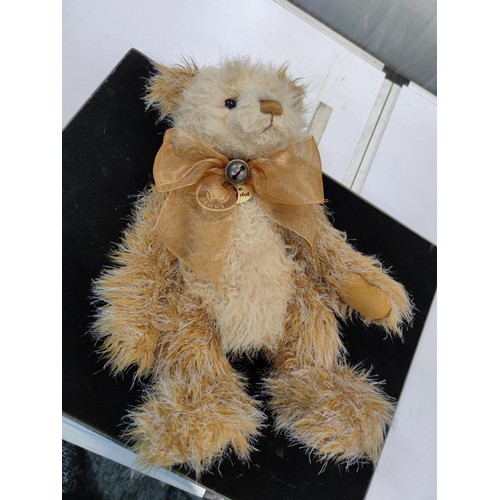 312 - A collectable Charlie Bears teddy bear named Louise, designed by Isabelle Lee, made to a very high s... 