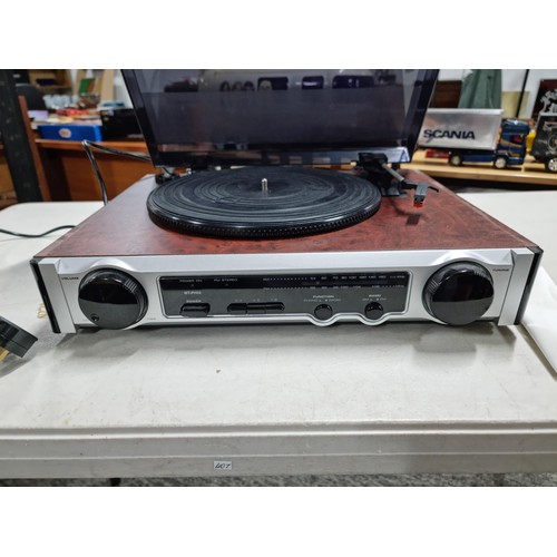 13 - A MT-Ph02 record player radio system, in good order with a 2 band radio and complete with stylus.