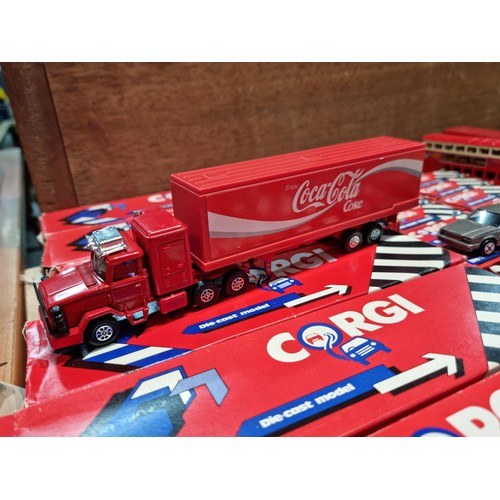 62 - Large job lot of 29x boxed Corgi Juniors inc 6x boxed articulated lorries and 23x boxed cars and van... 