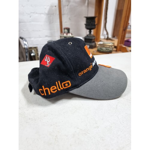 47 - An unworn as new 2001 Jus Verstappen The Orange Arrows Formula 1 team collectable baseball cap. in g... 