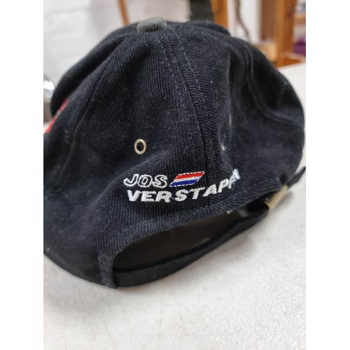 47 - An unworn as new 2001 Jus Verstappen The Orange Arrows Formula 1 team collectable baseball cap. in g... 