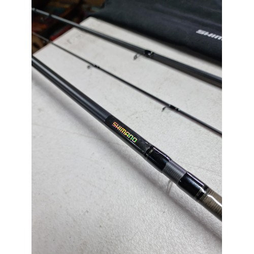 32 - Good quality cased Shimano Nexave match rod, model 390 in good order.