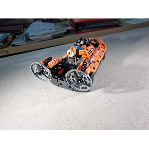 68A - Good quality Lego Technic 42120 rescue hovercraft fully built complete with instruction manual