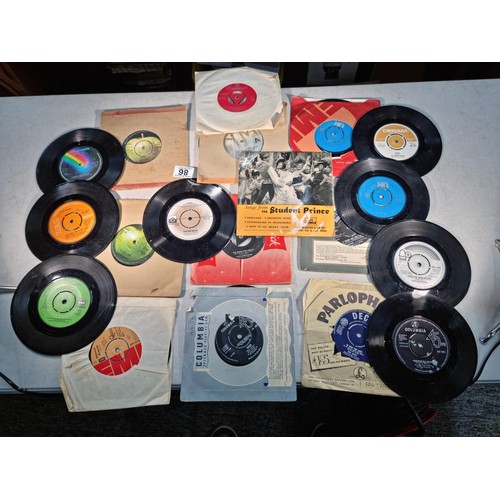 86 - Small quantity of 45's records inc Elvis, Cliff Richard, David Soul, Ken Dodd etc