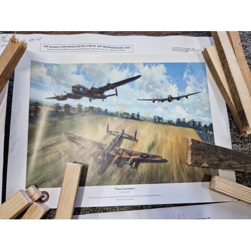 99 - Large collection of posters to include Batman, Superman, Lancaster Bomber with pilot signatures, Sta... 