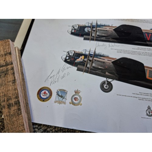 99 - Large collection of posters to include Batman, Superman, Lancaster Bomber with pilot signatures, Sta... 