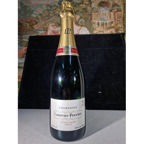 158 - New and sealed bottle of Laurent -Perrier Champagne Maison Fondee 1812 complete with its cotton jack... 