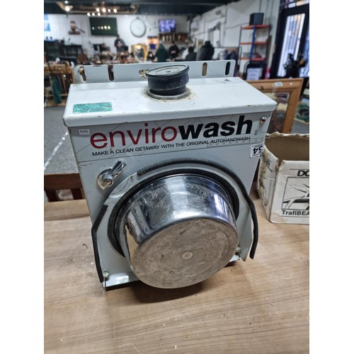 354 - An Envirowash complete unit, complete with bowl. Ideal for workplace use along with a boxed Dorman T... 