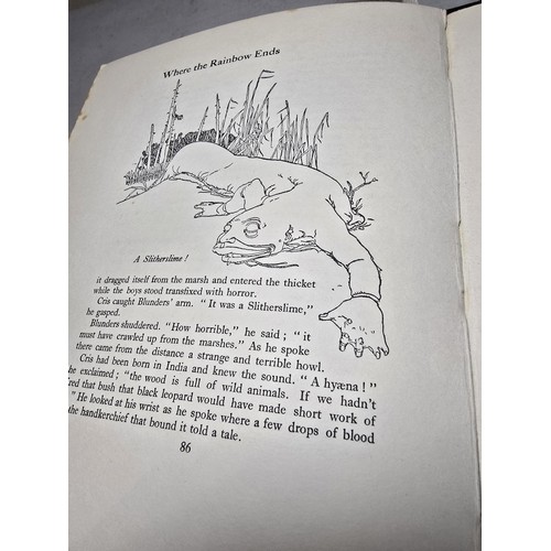 293 - A very rare good quality Where The Rainbow Ends by Clifford Mills illustrated by Leo Bates. A fantas... 