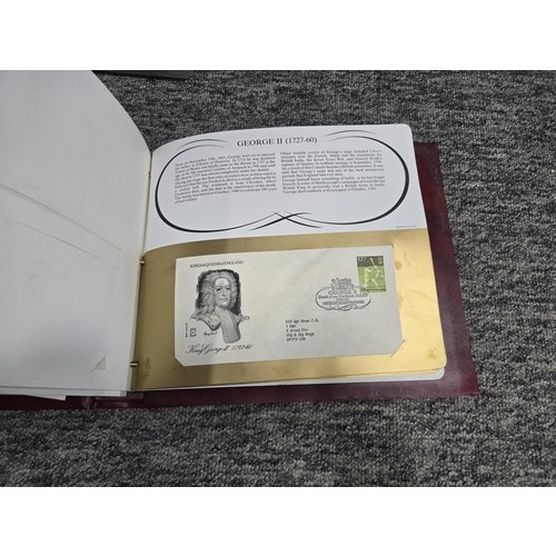 276 - A large very comprehensive album of stamp covers all relating to the Kings and queens of England, th... 