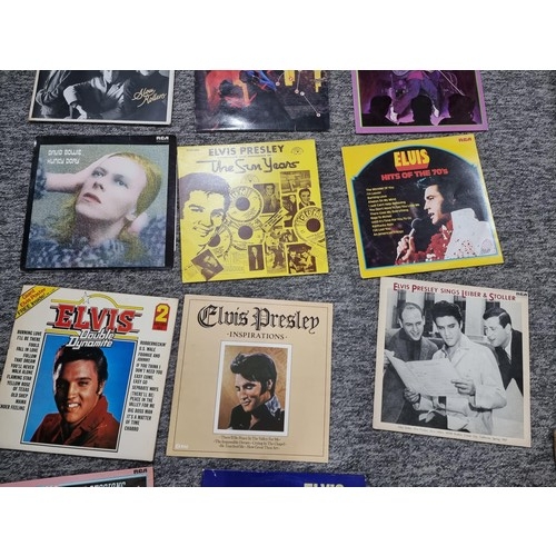 45 - Large collection of records to include 10x of History of Rock, Rolling stones, Elvis, etc all in goo... 