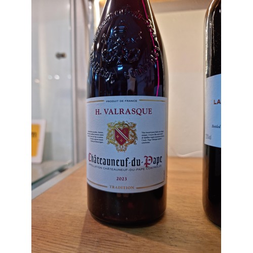 139 - Collection of 3x new and sealed bottle of alcohol inc Chateauneuf du Pape 2023, Terre di Faiano orga... 