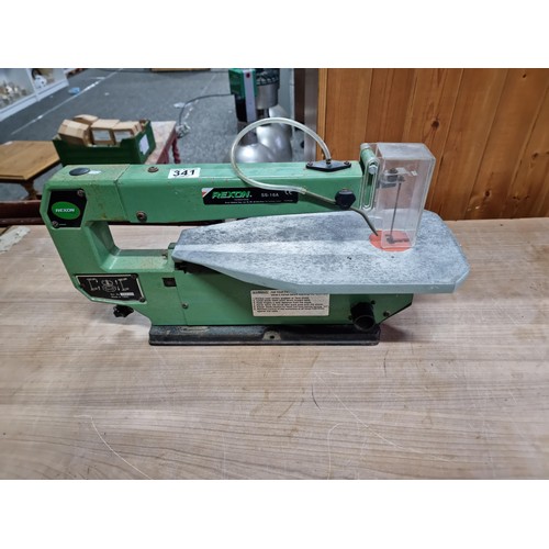 341 - A Rexon SS-16A electric bandsaw. Complete with blade and protective guard. Model - 18508009. Height ... 