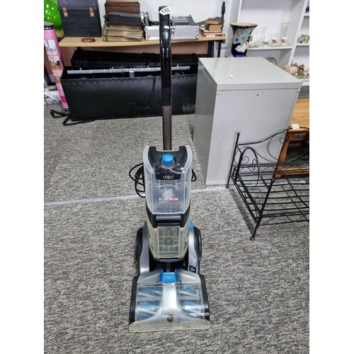 393 - Vax Platinum smart wash flexforce carpet cleaner, complete with power cable in good order , has been... 