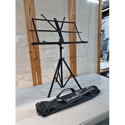 35 - Cased Cahaya music stand in unused condition along with a brand new sealed Ted Baker London Women 20... 