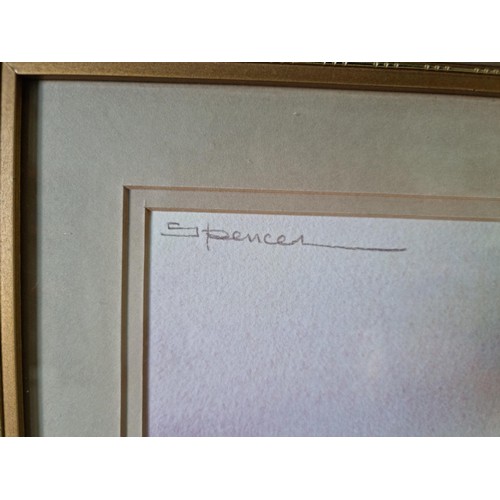 61 - Good quality framed and glazed original watercolour of a coastal scene, well executed signed to the ... 