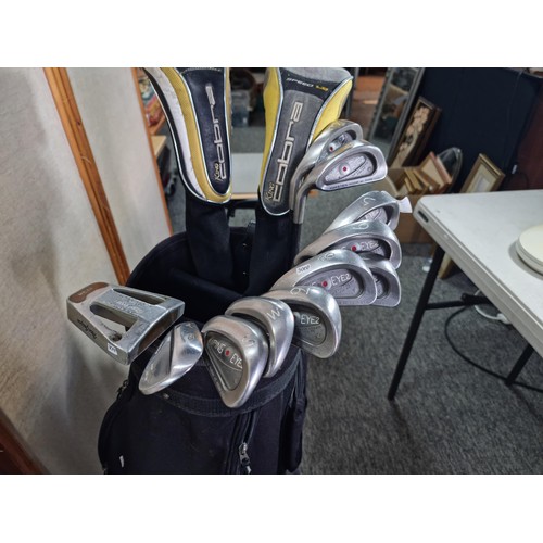 77 - Good quality Left hand set of golf clubs to include 9 ping eye 2 irons with graphite shafts numbered... 