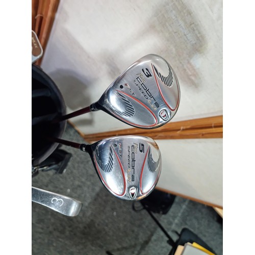 77 - Good quality Left hand set of golf clubs to include 9 ping eye 2 irons with graphite shafts numbered... 