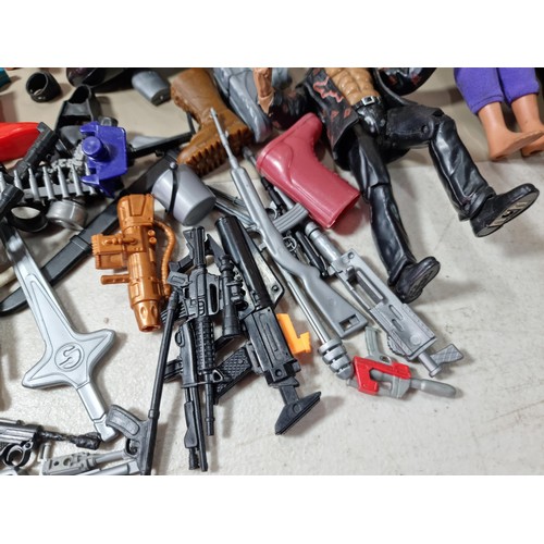 91 - Large quantity of Action Man figures and other toys inc 7x Action Man figures in various outfits inc... 