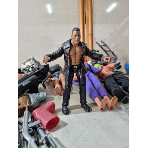 91 - Large quantity of Action Man figures and other toys inc 7x Action Man figures in various outfits inc... 